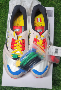 Size 9.5 mens- adidas LEGO ZX 8000 A-ZX Series - Mixed Blocks