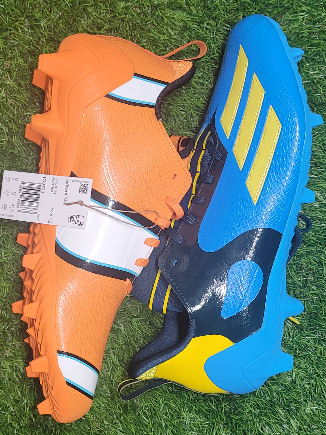 Men size 12.5 - adidas adizero 12.0 football cleats IG9723 