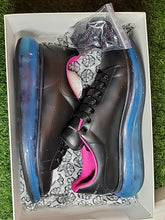 Load image into Gallery viewer, Alexander McQueen Clear-Sole Sneakers Size 10 US /43 EU Black Blue