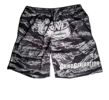 Load image into Gallery viewer, Black Tiger Camo - GrindGeneration Shorts