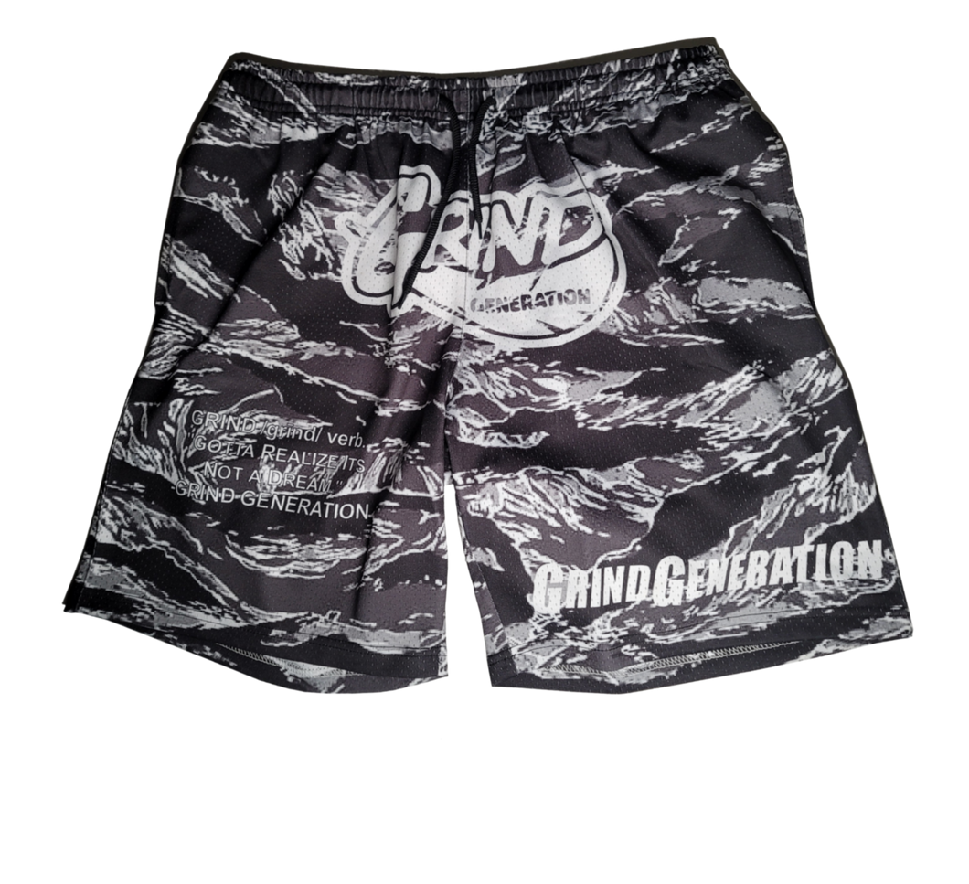 Black Tiger Camo - GrindGeneration Shorts