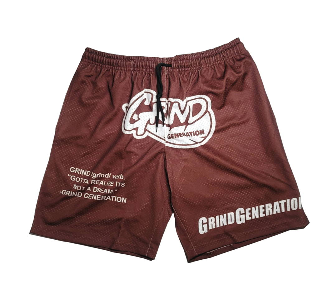 Chocolate Brown - GrindGeneration Shorts