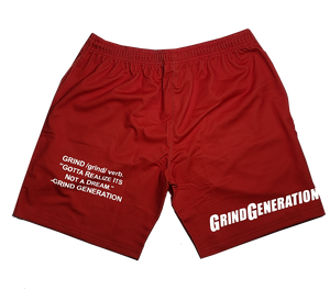 Cardinal Red - GrindGeneration Shorts