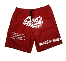 Load image into Gallery viewer, Cardinal Red - GrindGeneration Shorts