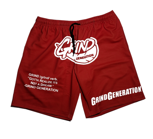 Cardinal Red - GrindGeneration Shorts