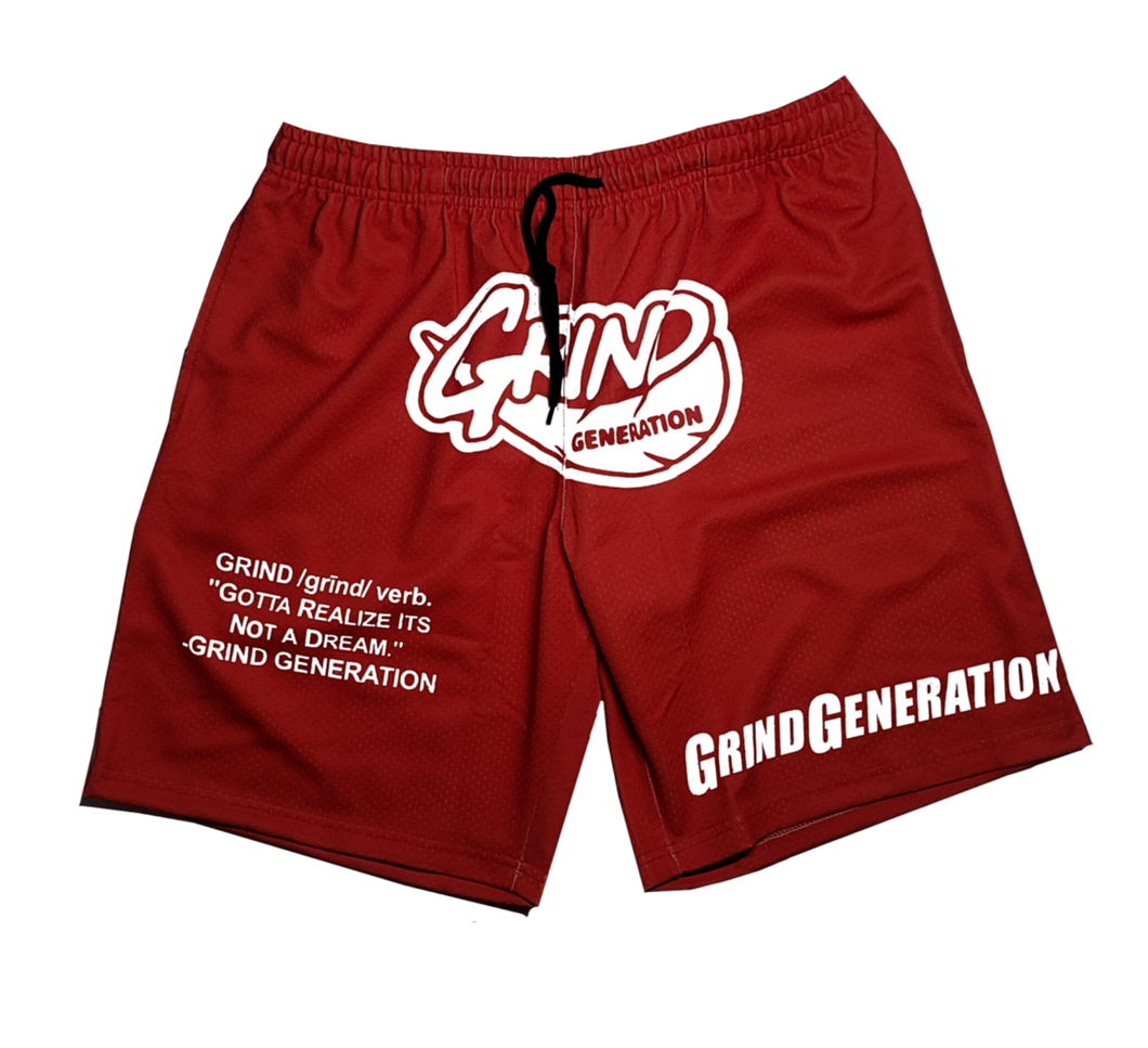 Cardinal Red - GrindGeneration Shorts