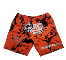 Load image into Gallery viewer, Orange Camo - GrindGeneration Shorts