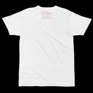 Grind T-Shirt - White/Pink