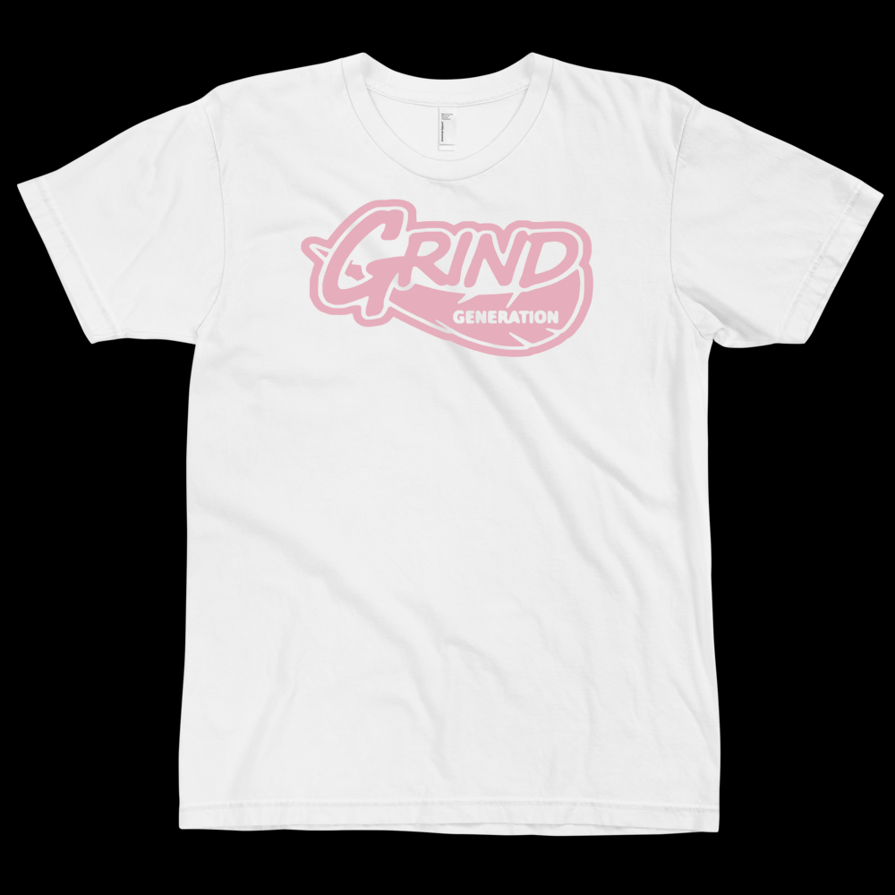 Grind T-Shirt - White/Pink