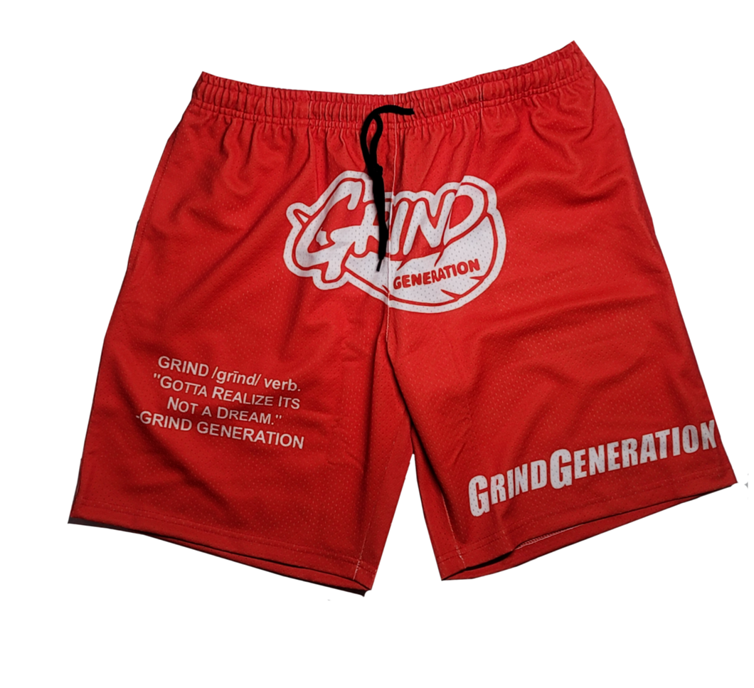 Red - GrindGeneration Shorts