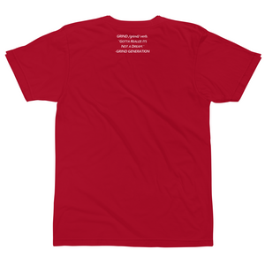 Grind T-Shirt - Red/White