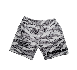 White Tiger Camo - GrindGeneration Shorts