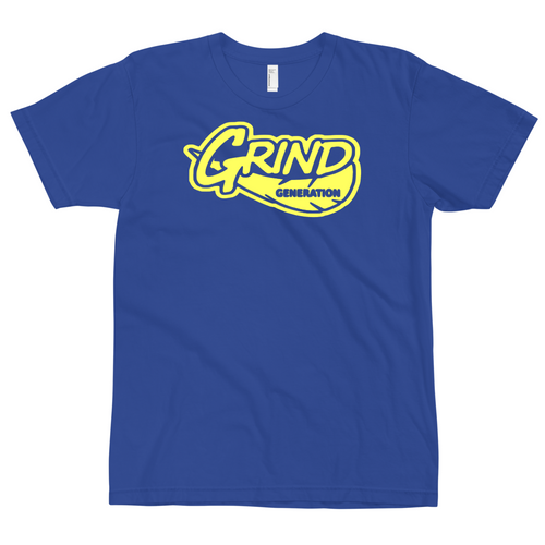 Grind T-Shirt - Royal/Yellow